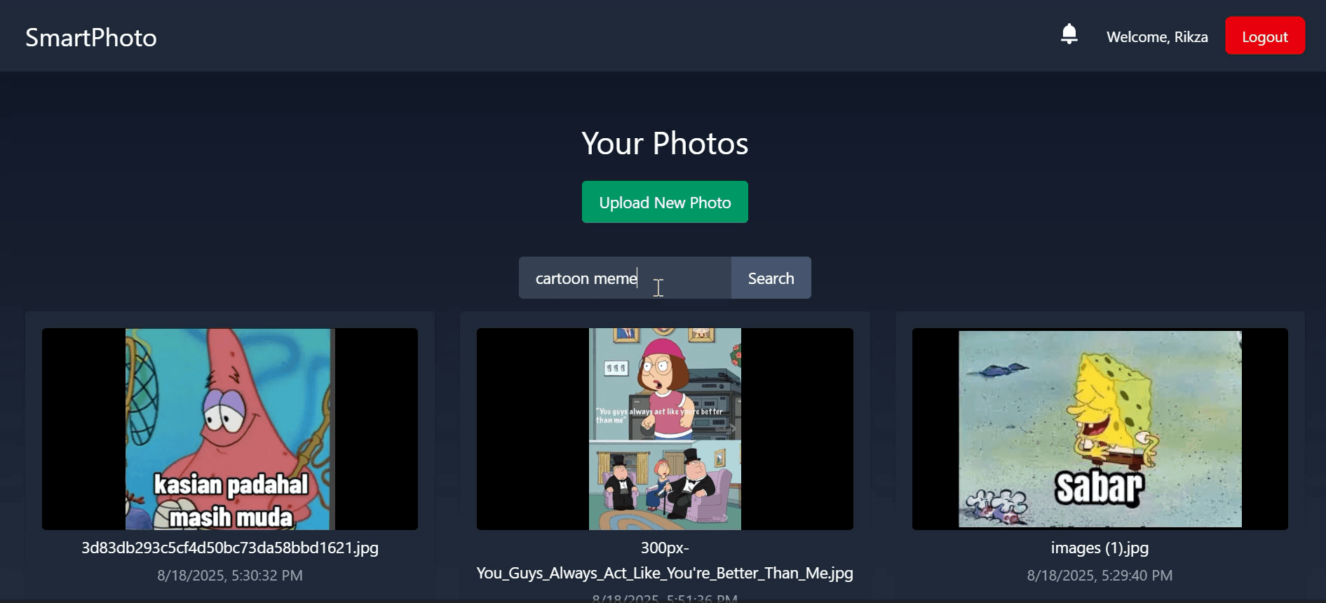 Smart Photo Storage (In Development)